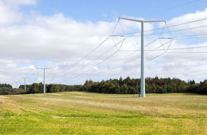 T-pylon; photo courtesy of National Grid