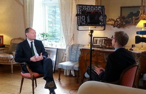 Admiral Morisetti interviewed by NRK