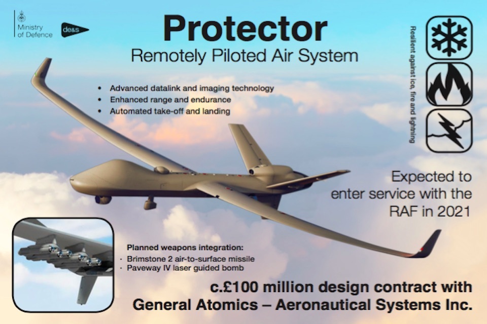 £100M investment in Britain's future 'Protector' programme