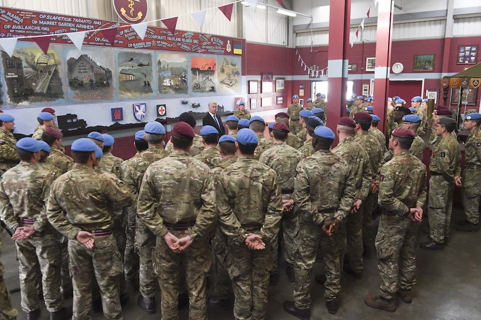 Airborne medics prepare for South Sudan mission