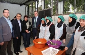 Ambassador Shorter inaugurates 2 UK-funded projects in Bissarieh