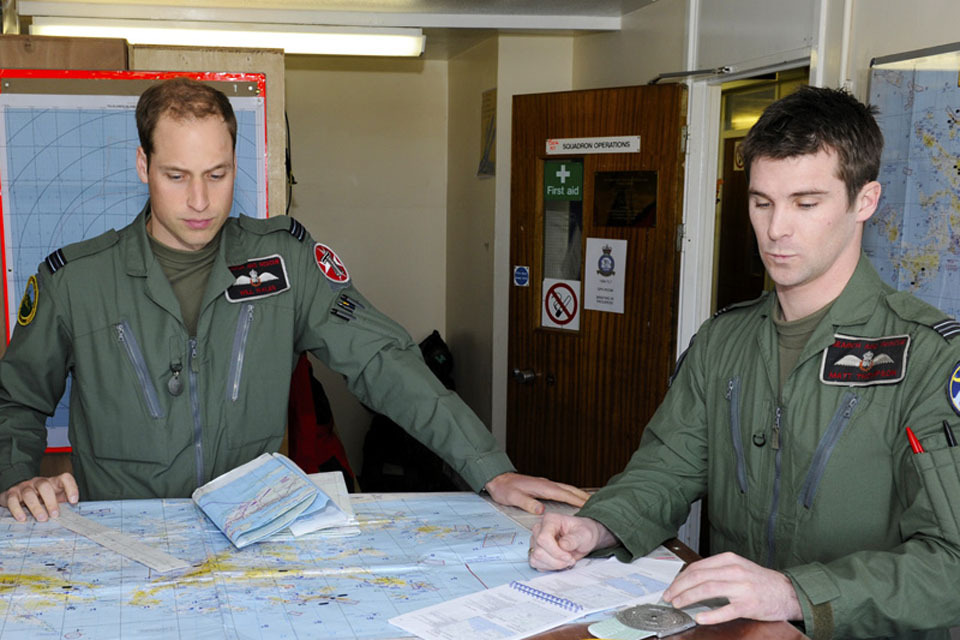 Prince William takes up duties in the Falklands
