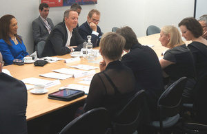 Tourism Minister Helen Grant and Skills Minister Nick Boles host Tourism Council Meeting