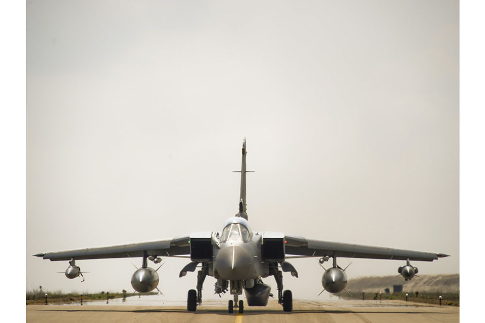 RAF Tornados clock up 7,000 flying hours over Libya