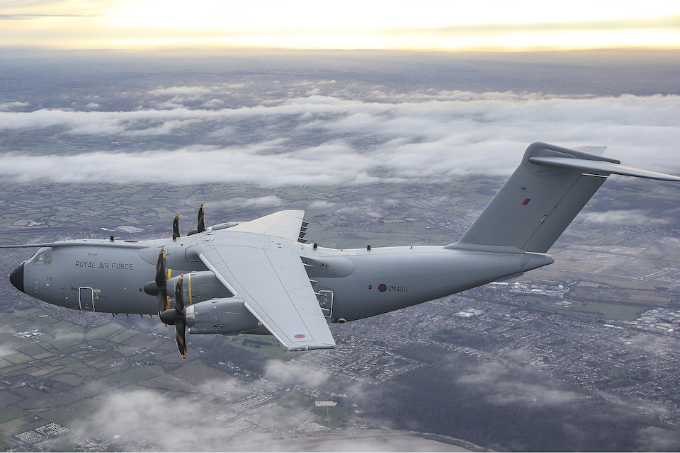 £410M RAF Atlas aircraft support contract secures at least 400 UK jobs