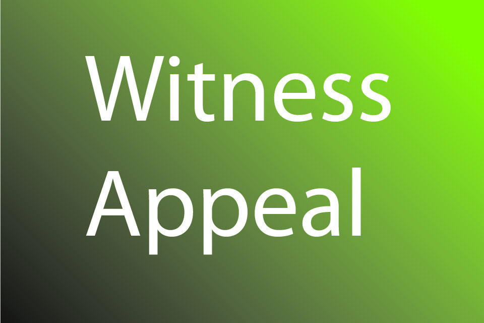 RAIB witness appeal