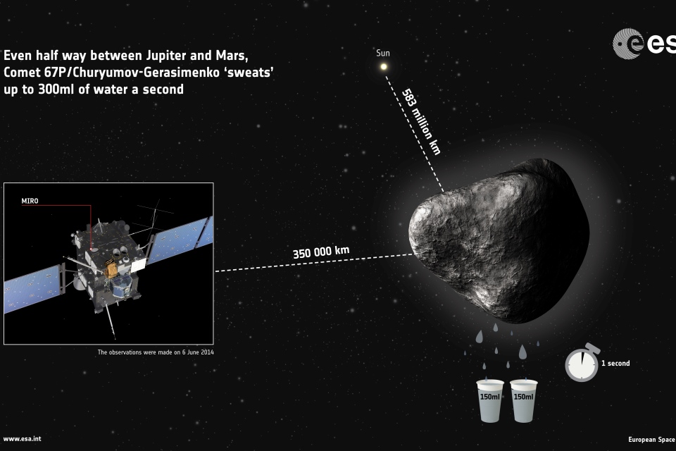 First detection of water vapour