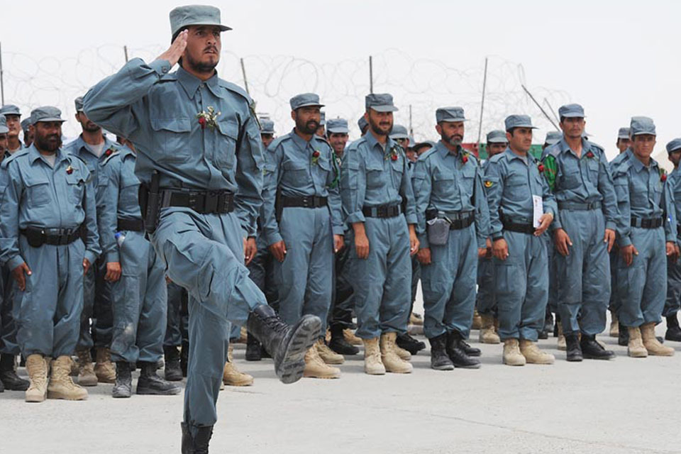 3,000 Afghan Police recruits now graduated from UK run training centre