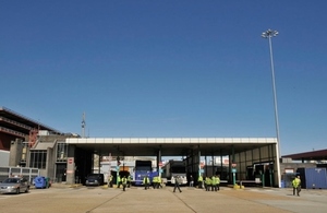 Dover lorry search.