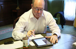 Alistair Burt at a previous Twitter Q & A