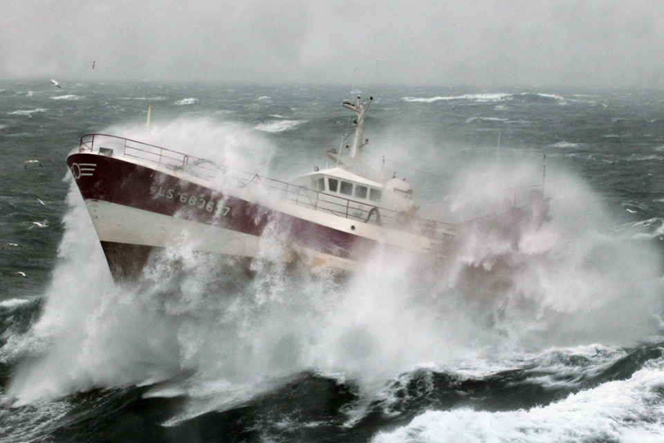 The French fishing vessel 'Alf'