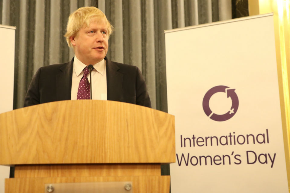 Foreign secretary announces new foreign and commonwealth office special envoy for gender equality