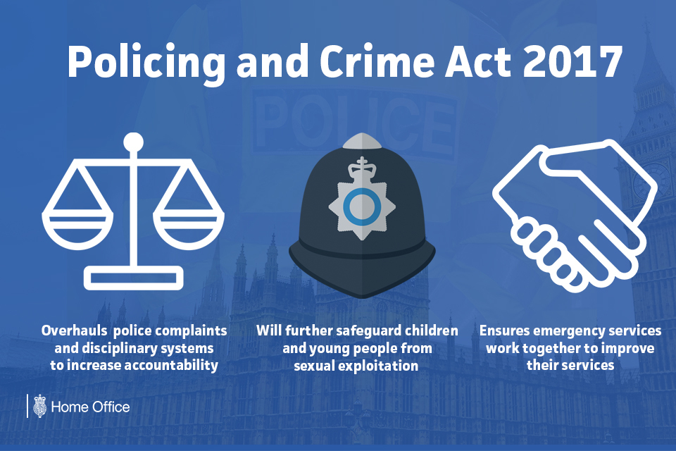 Policing and Crime Bill receives Royal Assent