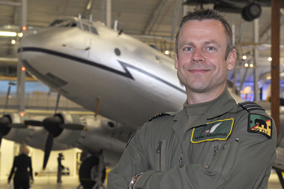 Wing Commander Mark Abrahams  