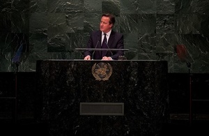 Prime Minister speaks at UN General Assembly
