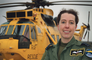 Group Captain Sara Mackmin, RAF Search and Rescue Force Commander [Picture: Senior Aircraftwoman Faye Storer, Crown copyright]