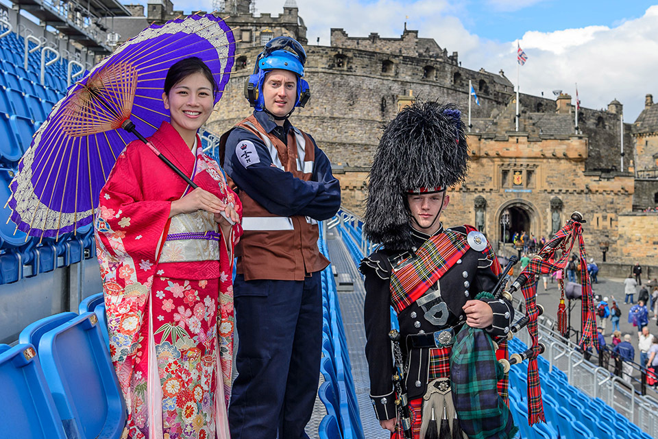 UK Armed Forces star in global show