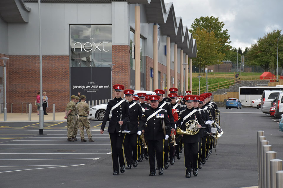 DIO delivers new town centre for Catterick Garrison