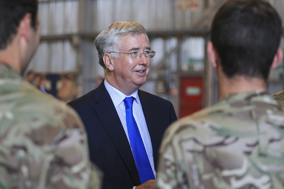 Personnel in Cyprus assist in aid air drops