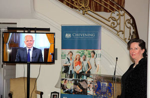Foreign Secretary William Hague sends a warm message to Chevening Scholars.