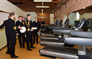 The new cardiovascular suite at HMS Temeraire [Picture: Leading Airman (Photographer) Jay Allen, Crown copyright]