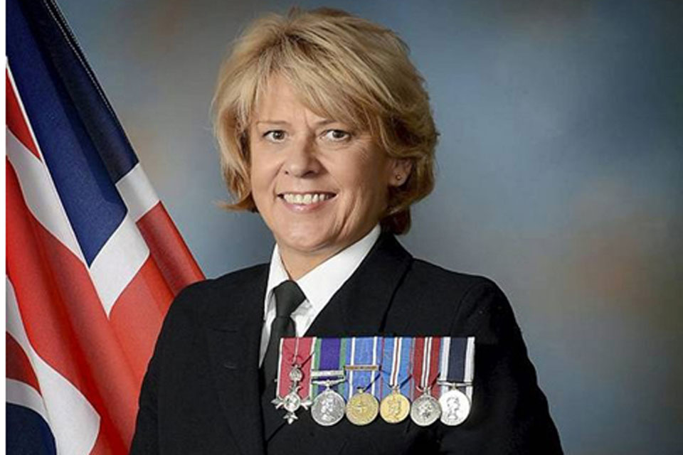 Longest serving female sailor retires from Royal Navy