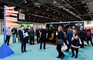 Exhibitors and visitors at the Public Sector Show 2015