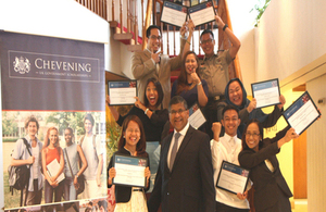 Chevening Scholars SY 2014-15
