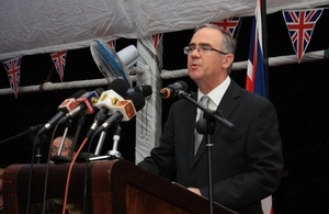 British High Commissioner, John Rankin