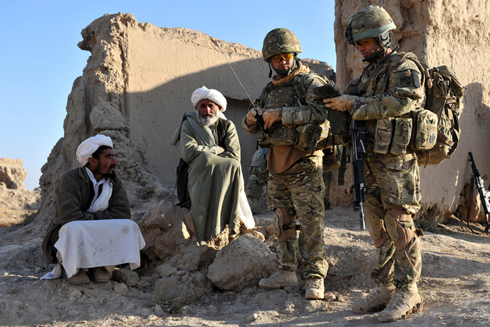 2 SCOTS and ANP security enables education boost in Helmand