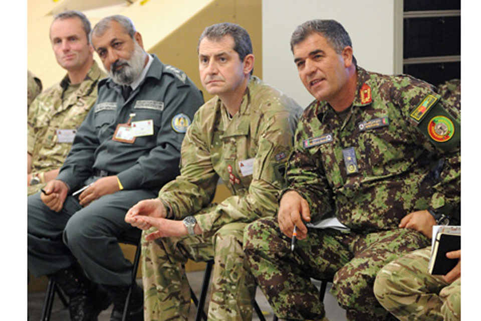 Afghan General visits UK troops ahead of Afghanistan deployment