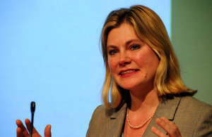 International Development Secretary, Justine Greening. Picture: Benet Coulber/DFID