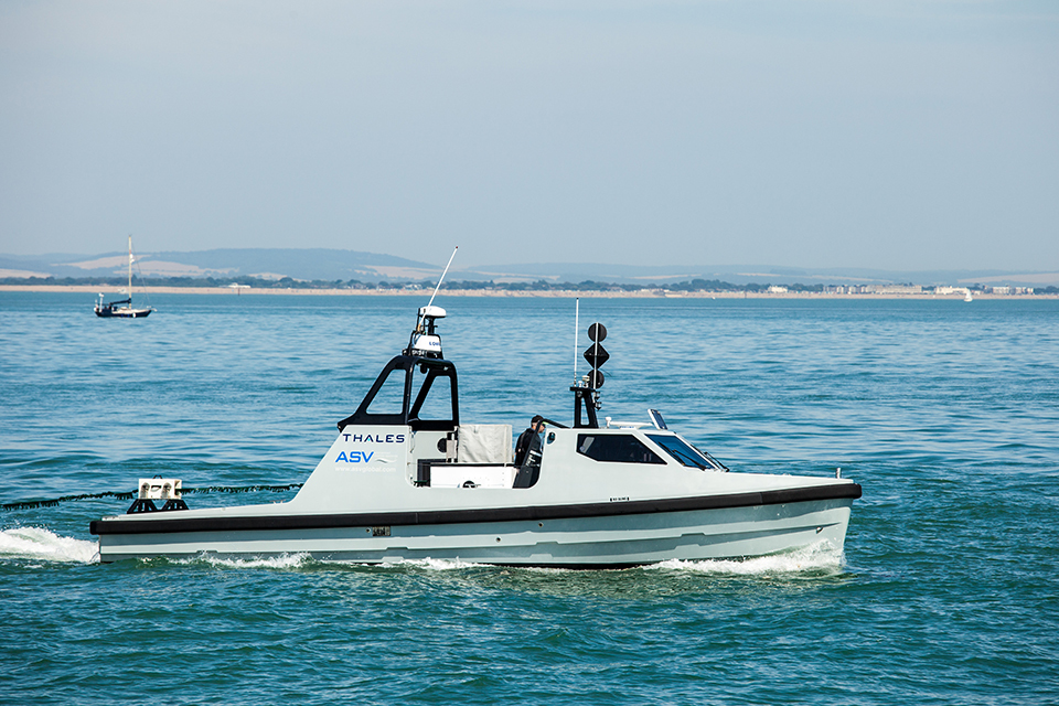 UK and France begin build of unmanned mine clearance craft