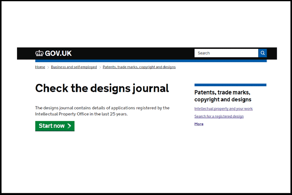 Checking the designs journal