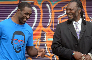 Levi Roots and Dean Clarke - R3v3r3nt Skateboards - New Enterprise Allowance