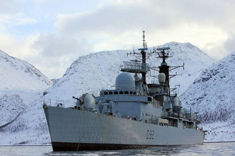 Prince and King visit HMS Liverpool