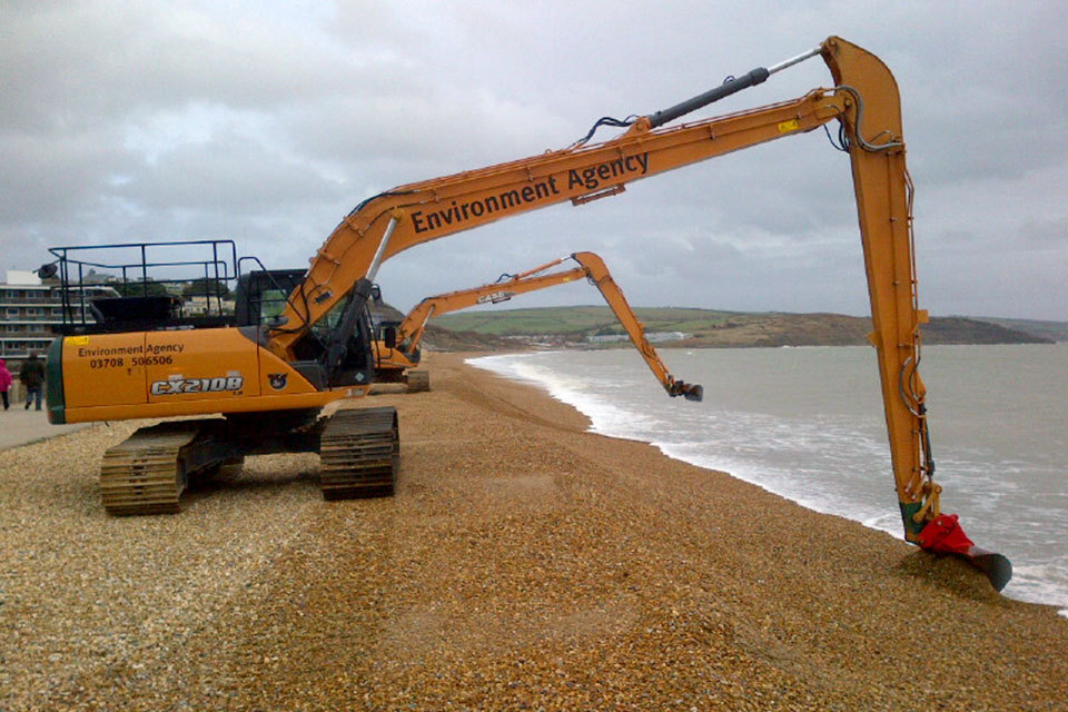 Environment Agency finishes repairs to Preston Beach sea defences