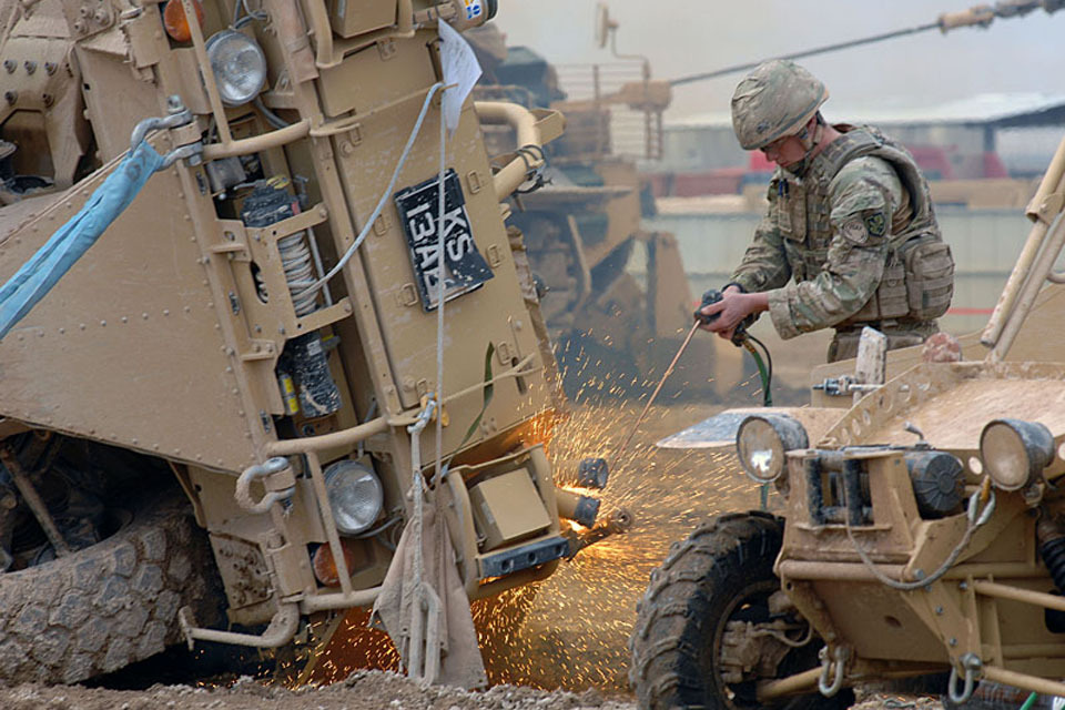 Breakdown recovery Helmand style