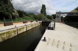 East Farleigh Lock improvements