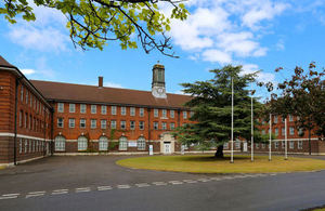 Junior Ranks single living accommodation building refurbished into single rooms for 4 Armoured Medical Regiment at Keogh Barracks