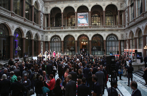 Creative Britain event at the Foreign Office in London, 14 May 2014.