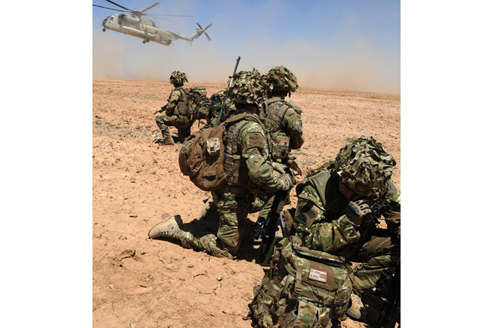Royal Air Force gunners in Afghanistan 