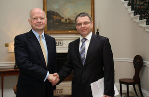 Foreign Secretary hosted Czech Foreign Minister in London