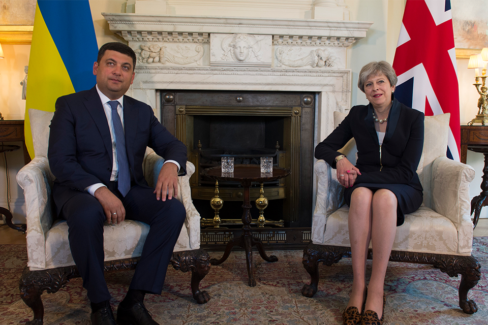 PM meeting with Ukrainian Prime Minister Groysman: 5 July 2017