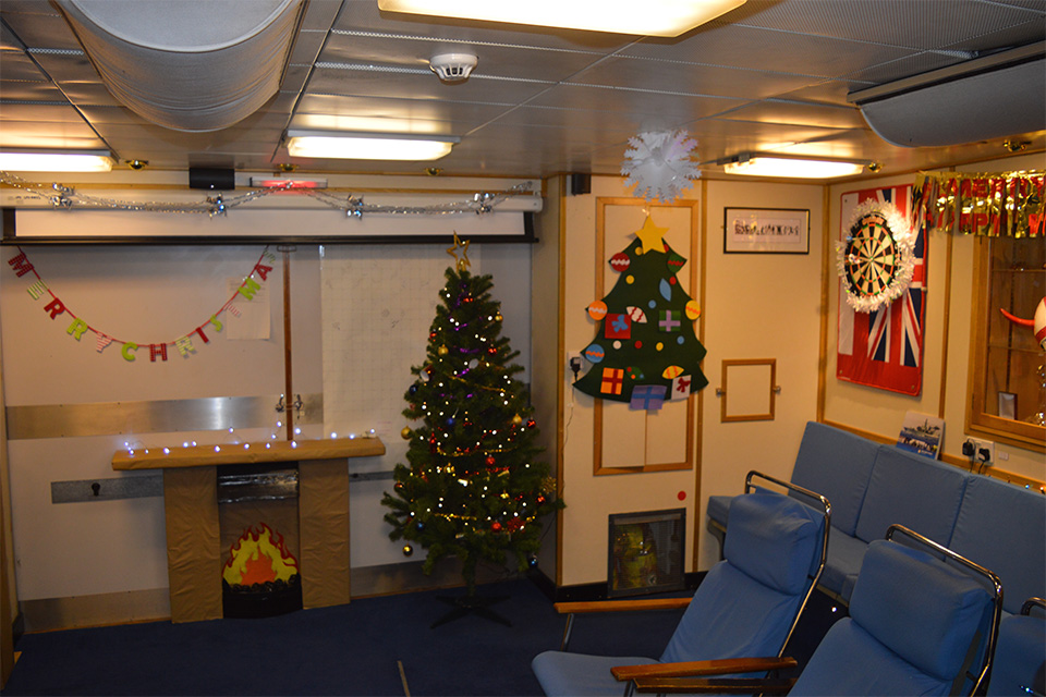 HMS St Albans Mess