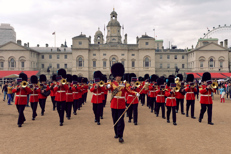 Ceremony of British military tradition