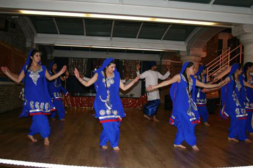 The Bhangra Dancers of 1846 (Southall) Air Cadet Squadron