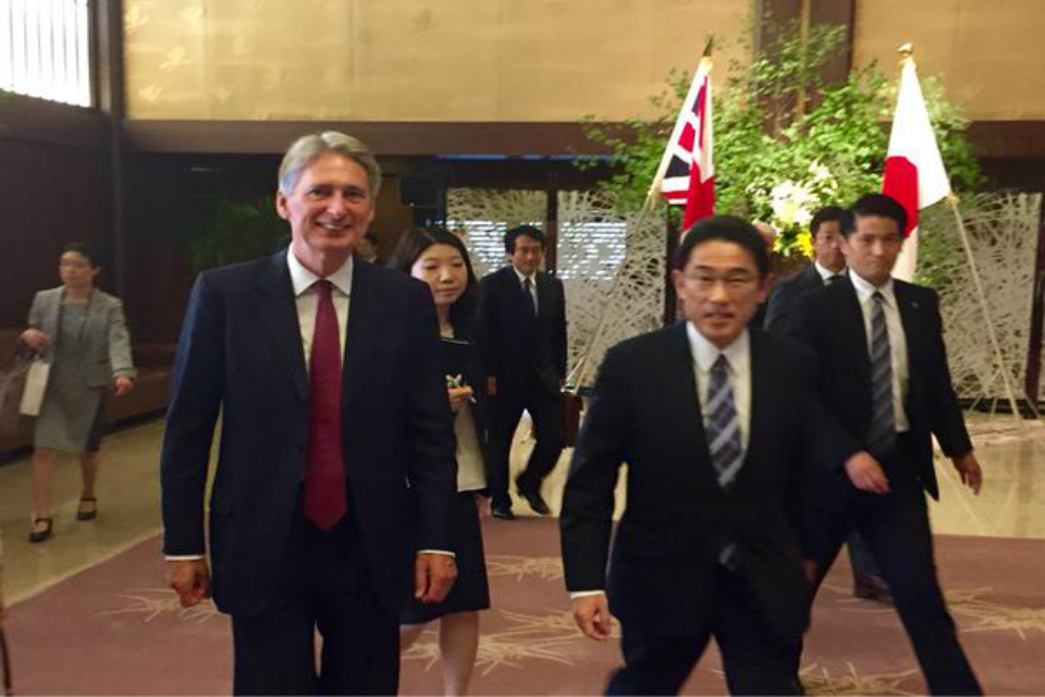Foreign Secretary visits the Far East