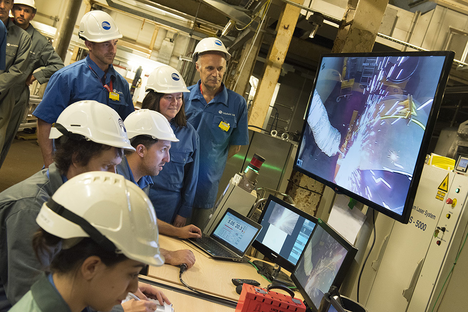 Arm in arm approach wins awards for nuclear companies