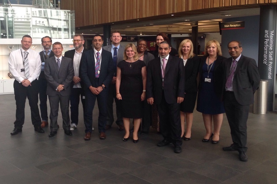 Justine Greening visits Walsall College